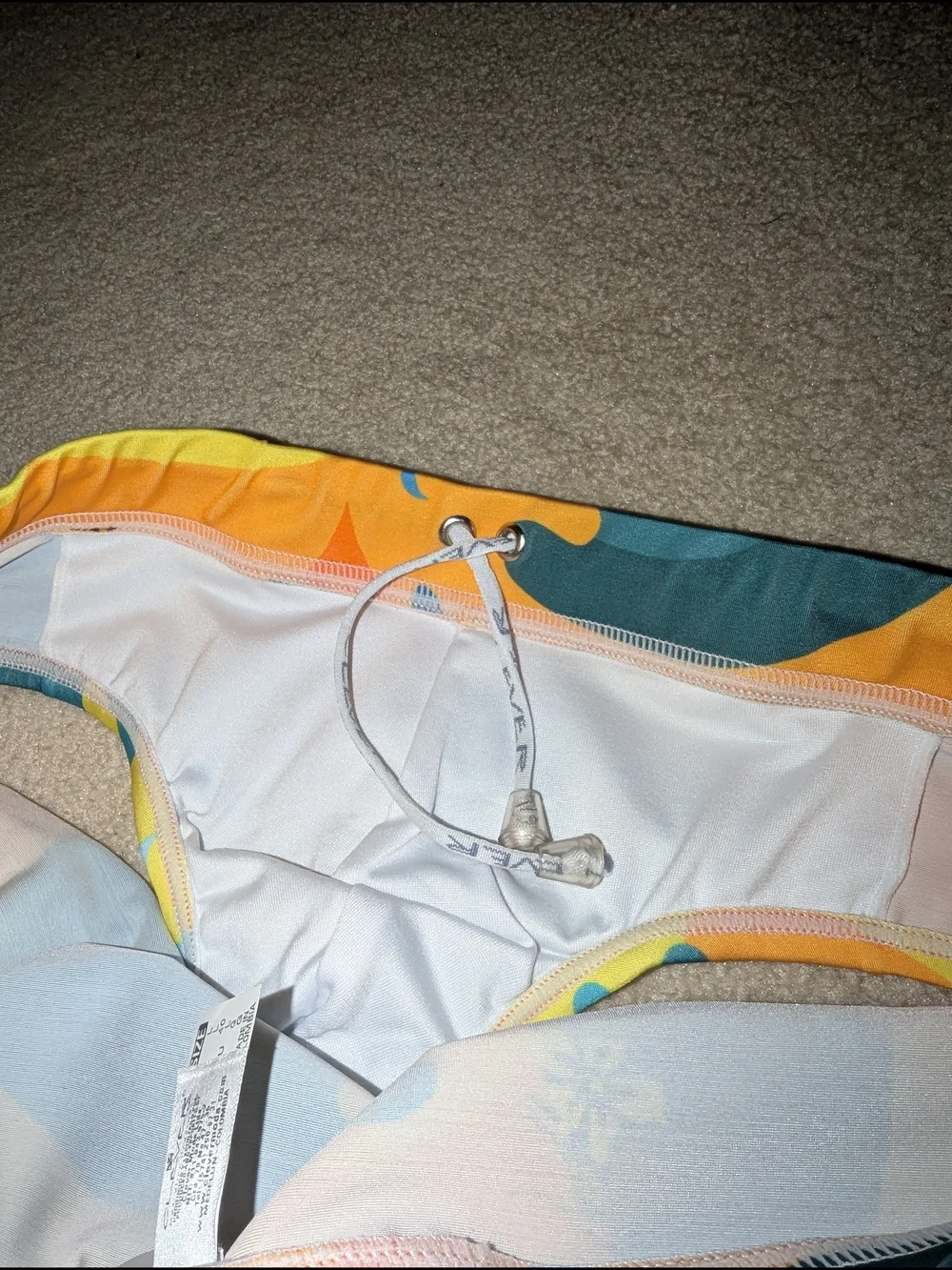 Nwt CLEVER MEN'S SWIMSUIT BRIEF Sz LARGE